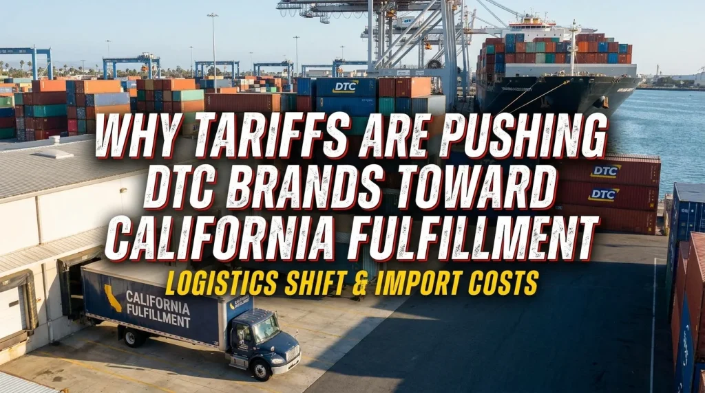 Tariffs Pushing DTC Brands California Fulfillment