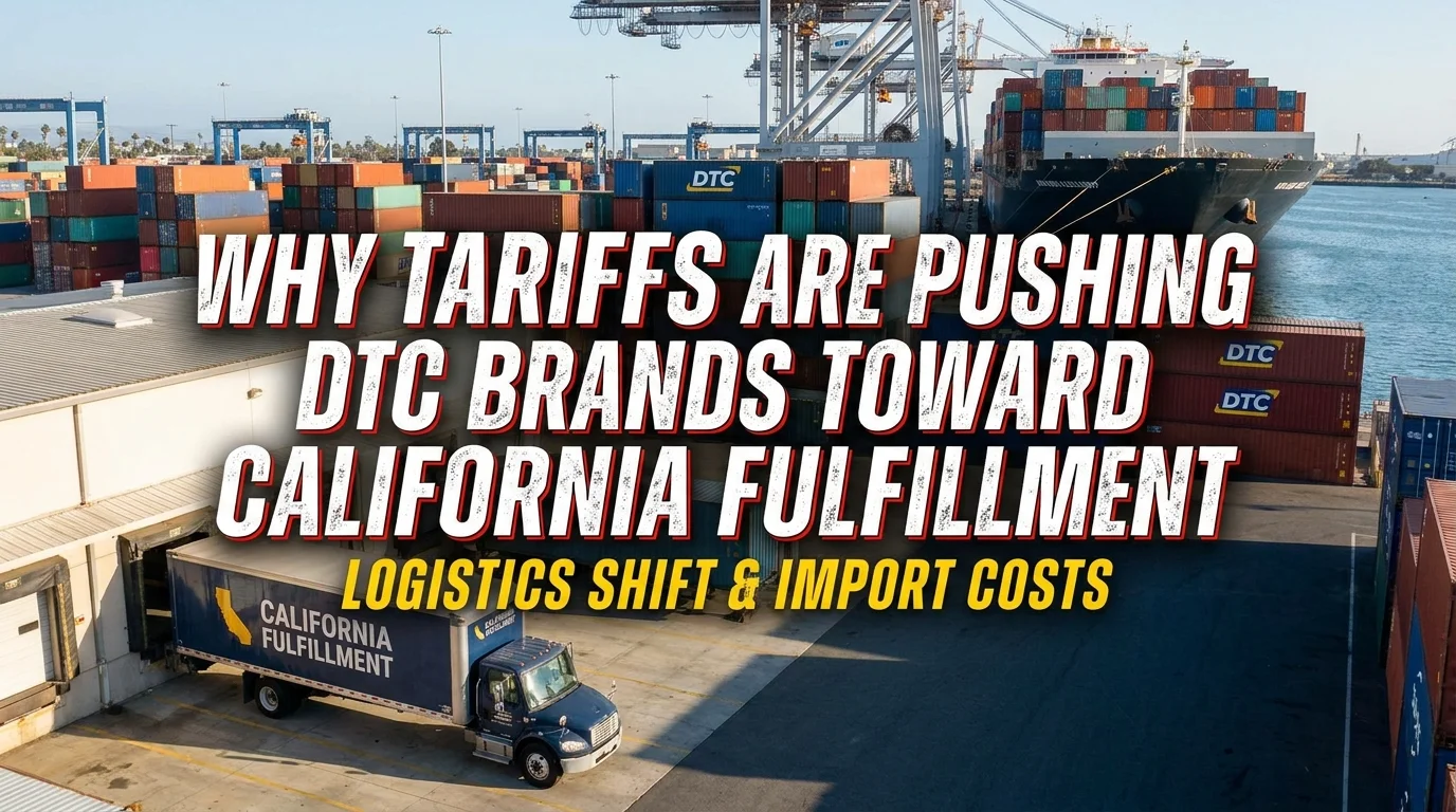 Tariffs Pushing DTC Brands California Fulfillment