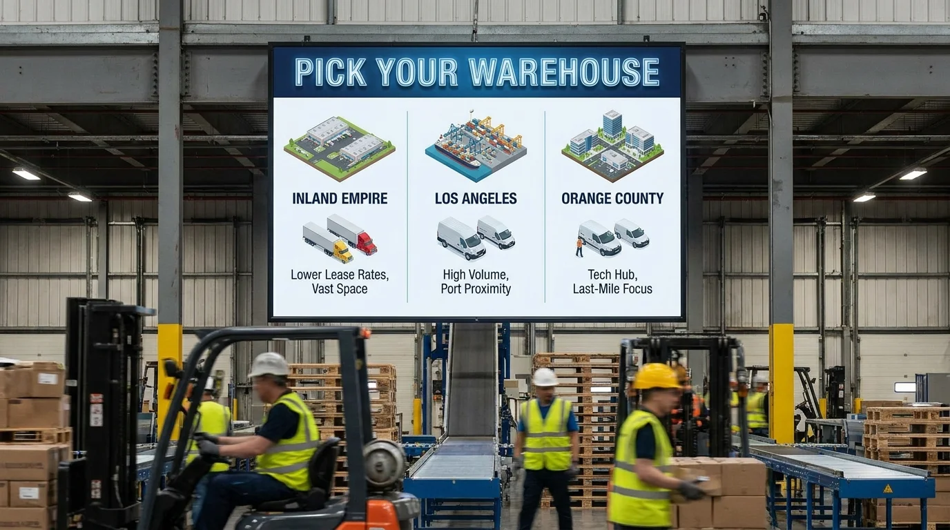 inland empire vs los angeles warehouse