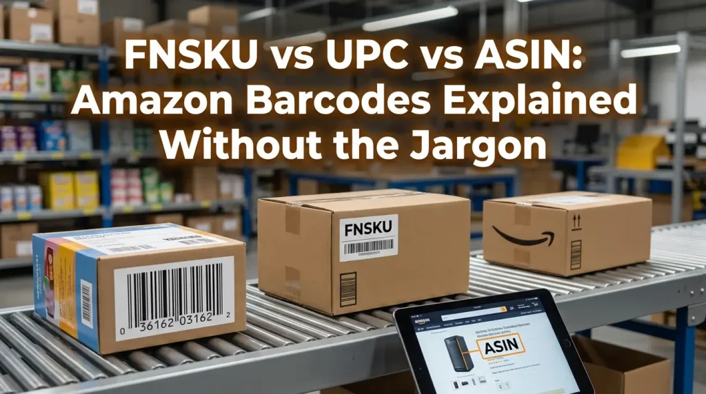 FNSKU vs UPC vs ASIN