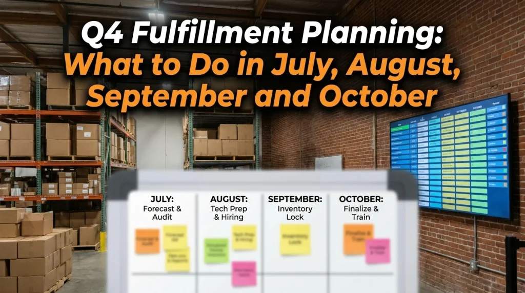 q4 fulfillment planning